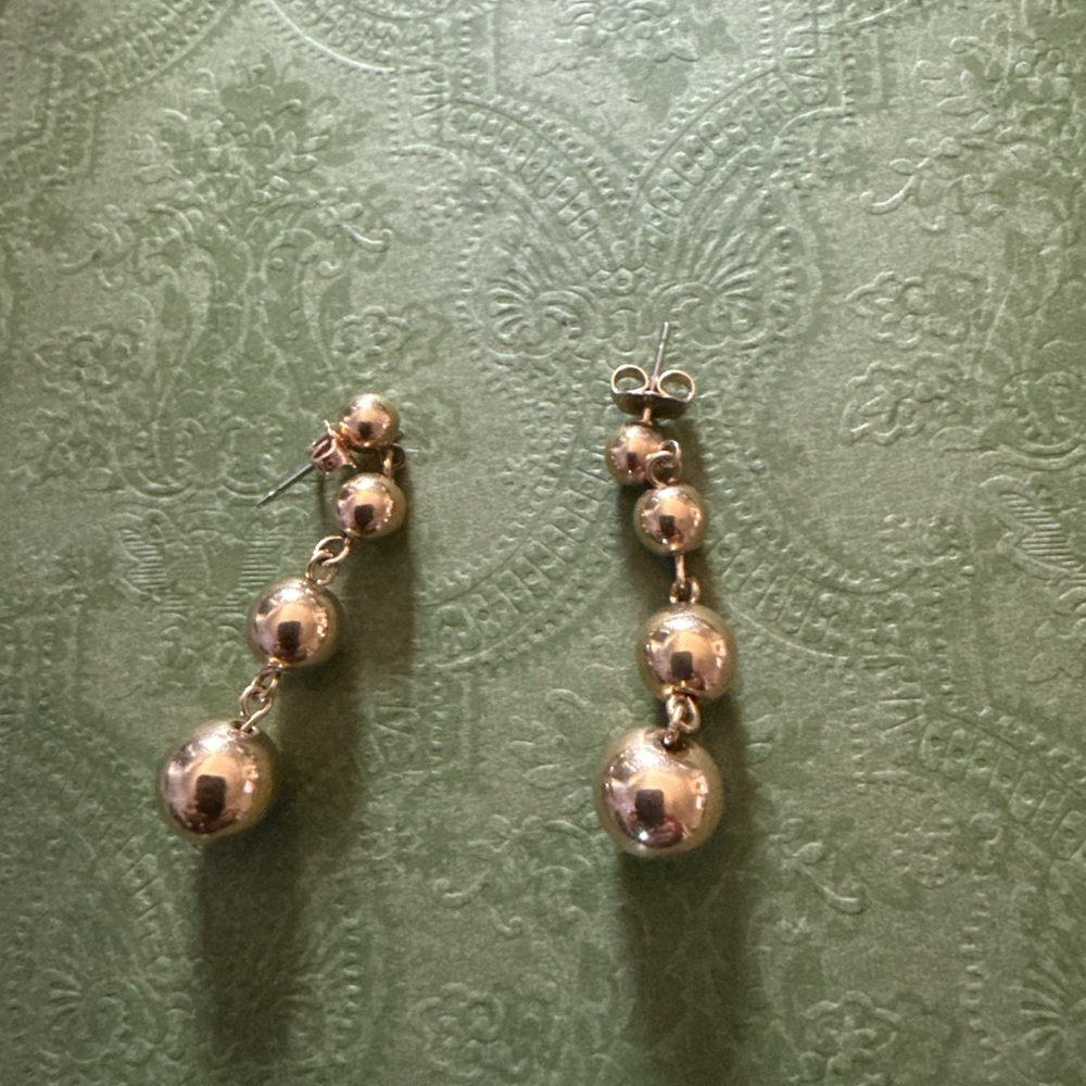 Elegant Silver Drop Earrings